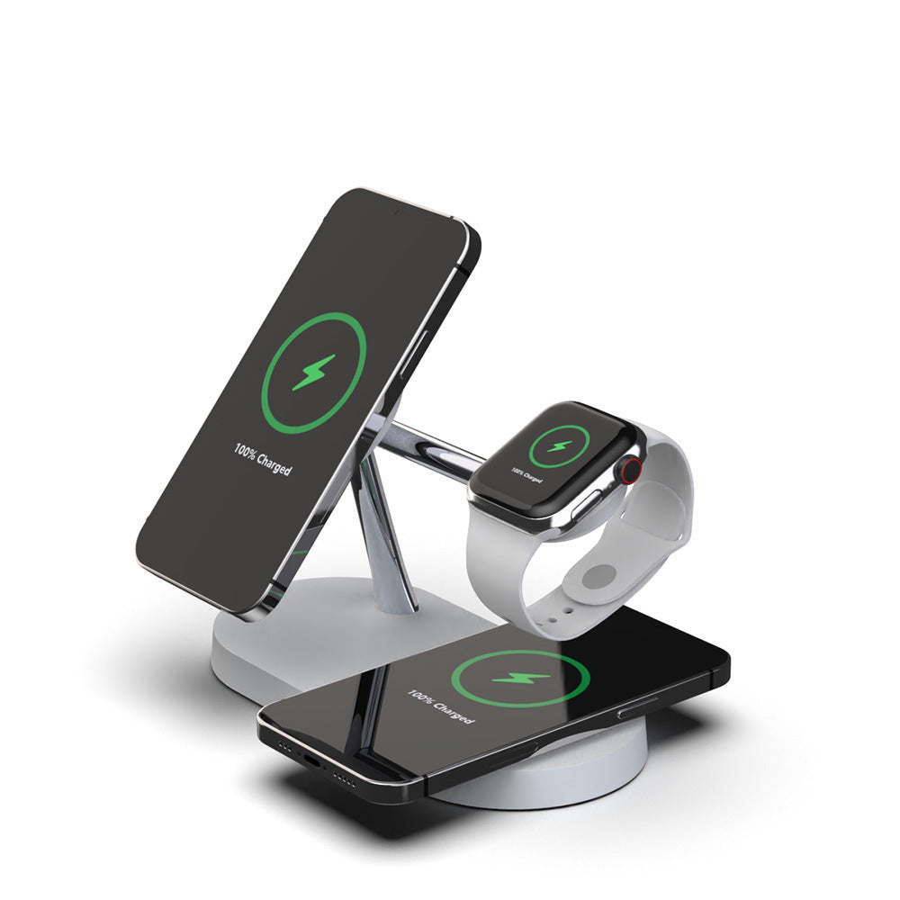 Five-In-One Magnetic Wireless Fast Charger