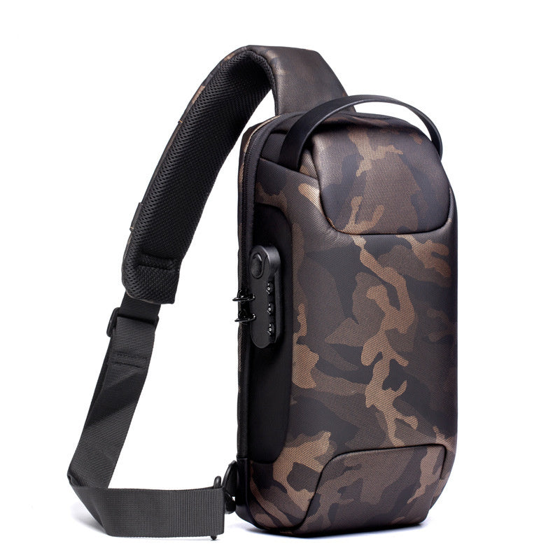 Waterproof  Anti-theft Bag : Oxford Crossbody Shoulder Sling