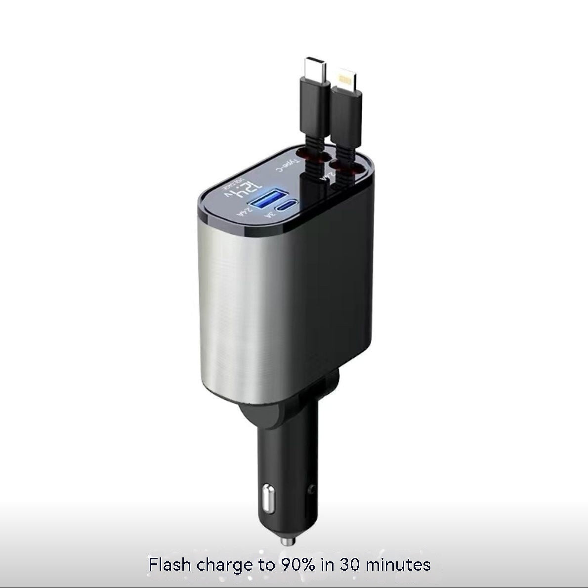 Automatic Retractable  One-to-four Super Fast Universal Charger